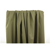 Tissu Gabardine Stretch Kaki