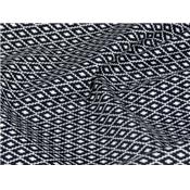 Tissu Jersey Coton / Elasthanne Graphique Marine