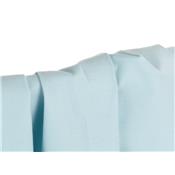 Tissu Popeline Coton Stretch Bleu