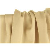 Tissu Gabardine Stretch Beige