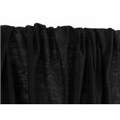 Tissu Jersey 100 % Lin Noir