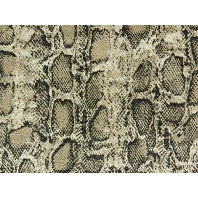 Tissu Maille Python Lurex Beige