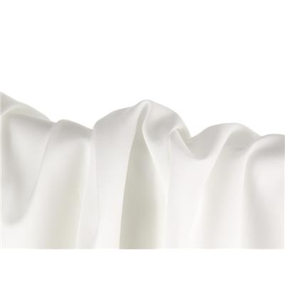 Tissu Popeline Coton Stretch Blanc