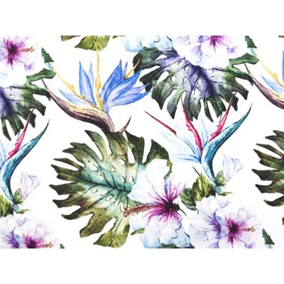 Tissu Satin de Coton RIO Tropical