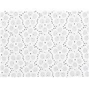 Tissu Broderie Anglaise Blanc