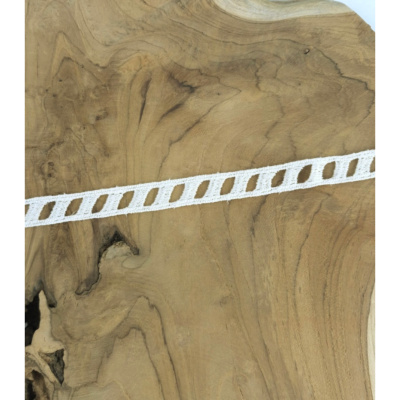 Galon Macramé 100 % Coton Façon Echelle 25 mm