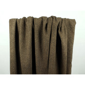 Coupon Lainage Léger Chevron Camel / Noir 50 cm x 150 cm