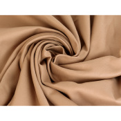 Tissu Sergé Lourd Coton BIO Rose Nude