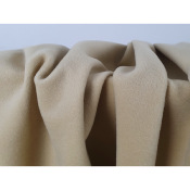 Tissu Lainage Laine / Angora Beige