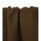 Tissu Lainage Mélange Laine Contrecollé Café