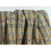 Tissu Lainage Mlange Laine DERRY Ecru / Lavande