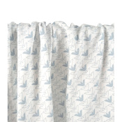 Tissu Maille Jersey 100 % Coton Monogramme E.A. Gris