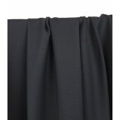 Tissu Sergé 100 % Laine Marine