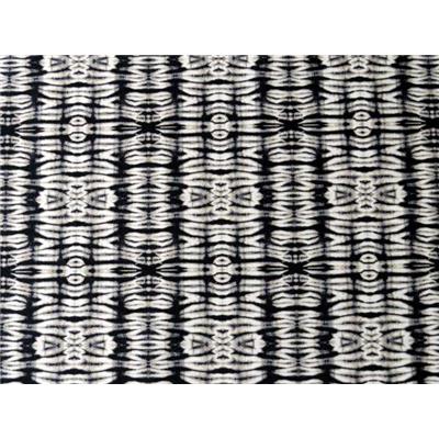 Coupon De Tissu Vintage Noir Et Gris - 2,5 M X 1,6 M - Idéal Pour Jupe, Occasion