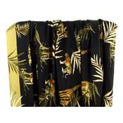 Tissu Satin de Coton Animaux Jungle