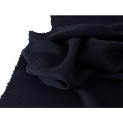 Tissu Crepe de Laine Marine