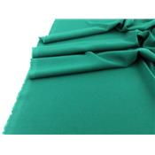 Tissu Crepe Satin Lourd Vert Malachite