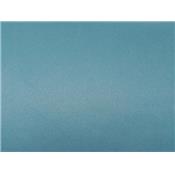 Tissu Double Face Crepe / Satin Bleu Acier