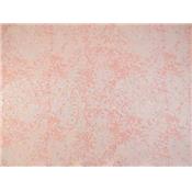 Tissu Jacquard Rose Pale / Corail