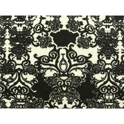 Tissu Jersey Crepe Imprimé Arabesque / Baroque