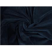 Tissu Velours Grosses Cotes Marine