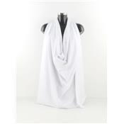 Tissu Jersey Coton / Elasthanne VENEZIA Blanc