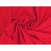 Tissu Coton Lavé Rouge