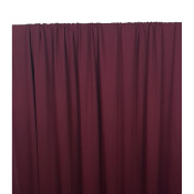 Tissu Maille Interlock 100 % Coton Mercerisé Bordeaux