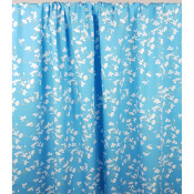 Tissu Popeline 100 % Coton BIO Magnolia Blooms