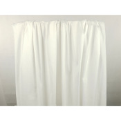 Tissu Popeline Coton Paper Touch AMY Blanc