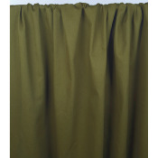 Tissu Sergé Coton BIO Olive Foncé