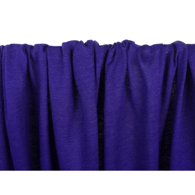 Tissu Maille Jersey 100 % Lin Bleu Klein