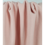 Tissu Maille Molleton Gratté 100 % Coton Rose Nude