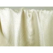 Tissu Natté Mélange Coton Jacquard Feuillage
