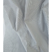 Tissu Popeline 100 % Coton Rayé Blanc & Noir