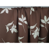 Tissu Satin de Viscose KIA Mocha Bloom