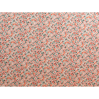 Tissu Sergé 100 % Lyocell Fleurs Aquarelles