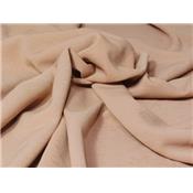 Tissu Maille Scuba Structuré Bois de Rose