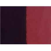 Tissu Lainage Bicolore Prune / Framboise