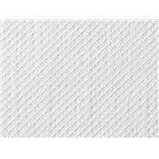Tissu Jacquard Losange Aspect Broderie Blanc