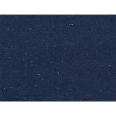 Tissu Jersey Bleu Marine Nopé Vert / Rouge