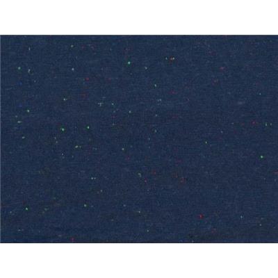 Tissu Jersey Bleu Marine Nopé Vert / Rouge