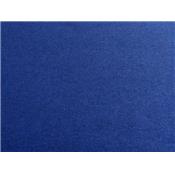 Tissu Lainage Fin Bleu Chiné Noir