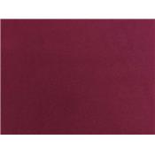 Tissu Lainage Contrecollé Bordeaux