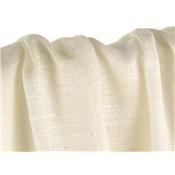 Tissu Lin / Viscose Crème