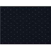 Tissu Maille Milano Bi-Stretch Lourde Marine Motif Jacquard