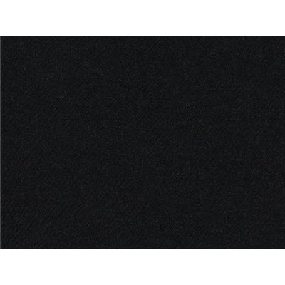 Tissu Sergé Polyester / Elasthanne Noir