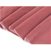 Tissu Velours de Coton Lise Vieux Rose