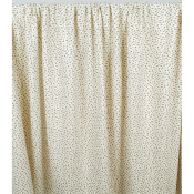 Tissu Maille Cote 1x1 Little Brown Flower