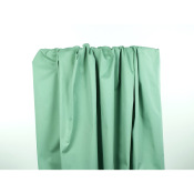Tissu Sergé 100 % Coton Vert Jade